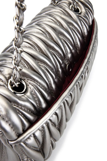  Tamer Tanca Kadın Suni Deri Metalik Omuz Çanta