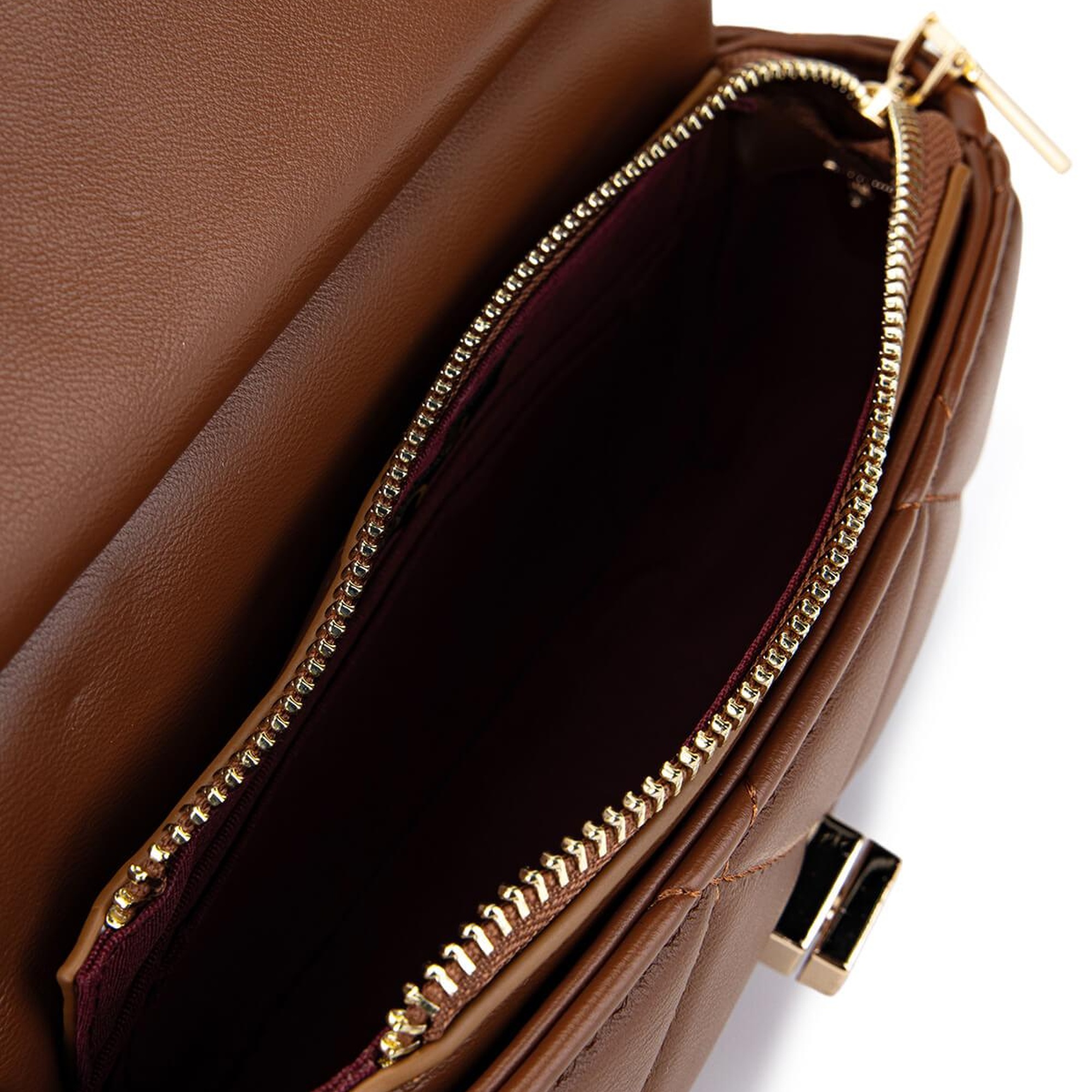 Tamer Tanca Kadın Suni Deri Camel Omuz Çanta