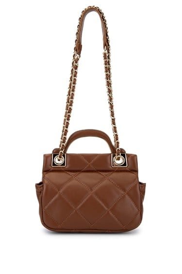  Tamer Tanca Kadın Suni Deri Camel Omuz Çanta