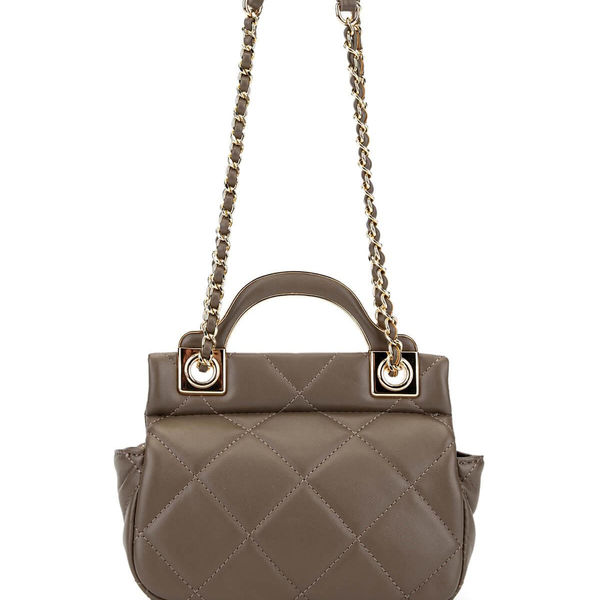 Tamer Tanca Kadın Suni Deri Gri Omuz Çanta