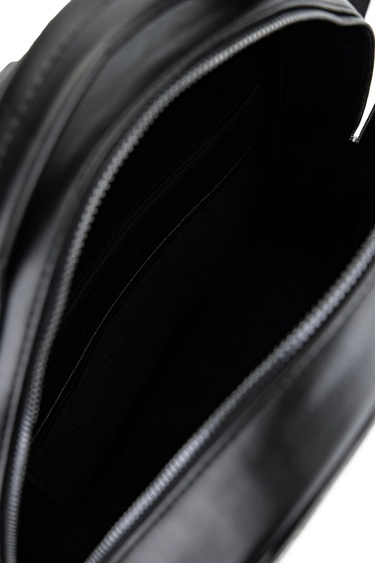  Tamer Tanca Erkek Suni Deri Siyah Sırt Çantası