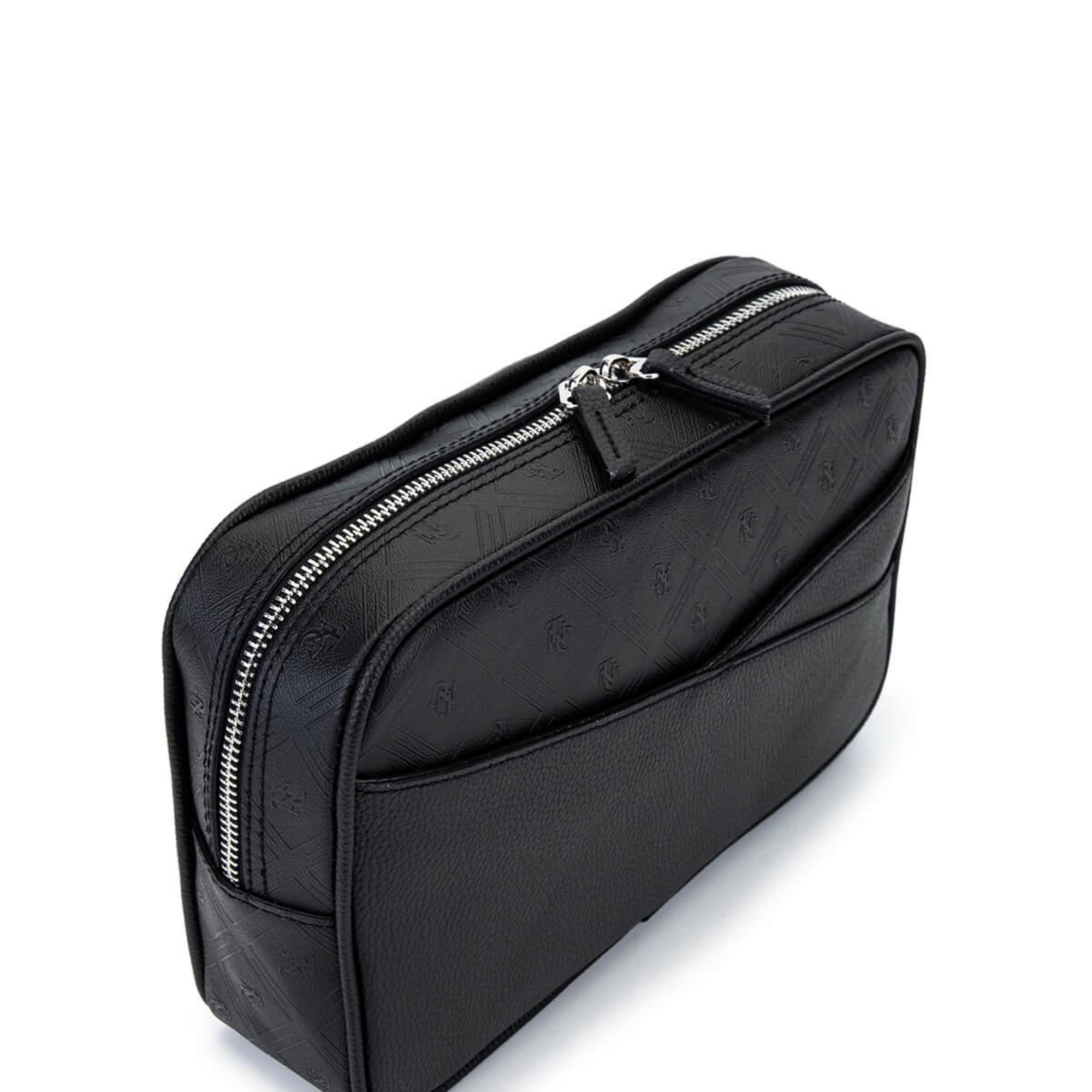 Tamer Tanca Erkek Suni Deri Siyah El Çantası