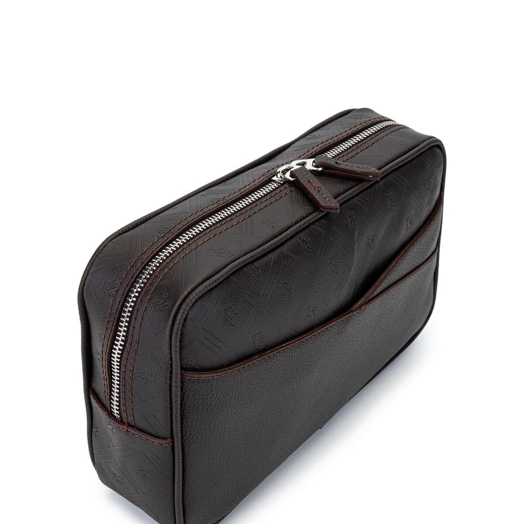 Tamer Tanca Erkek Suni Deri Kahverengi El Çantası