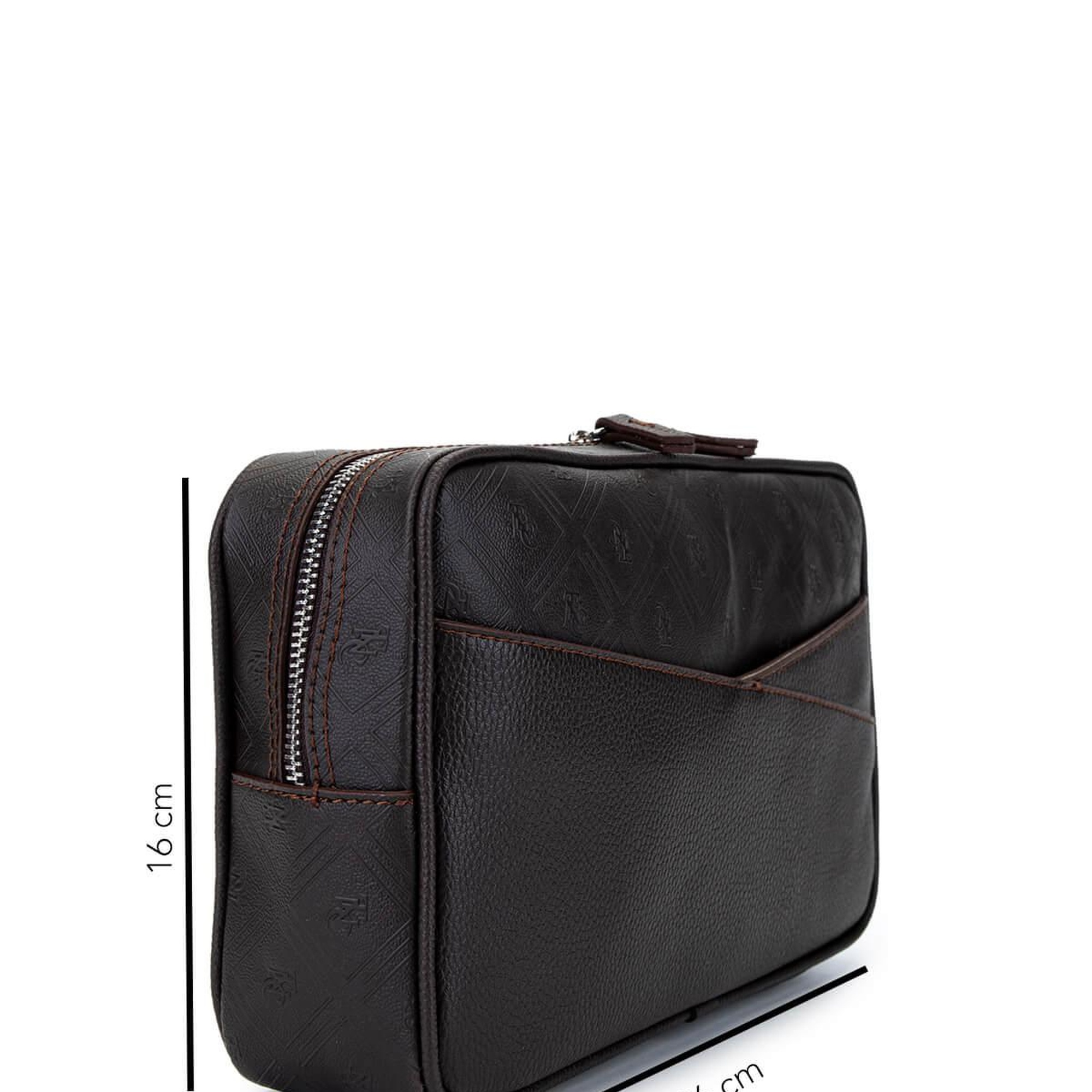 Tamer Tanca Erkek Suni Deri Kahverengi El Çantası