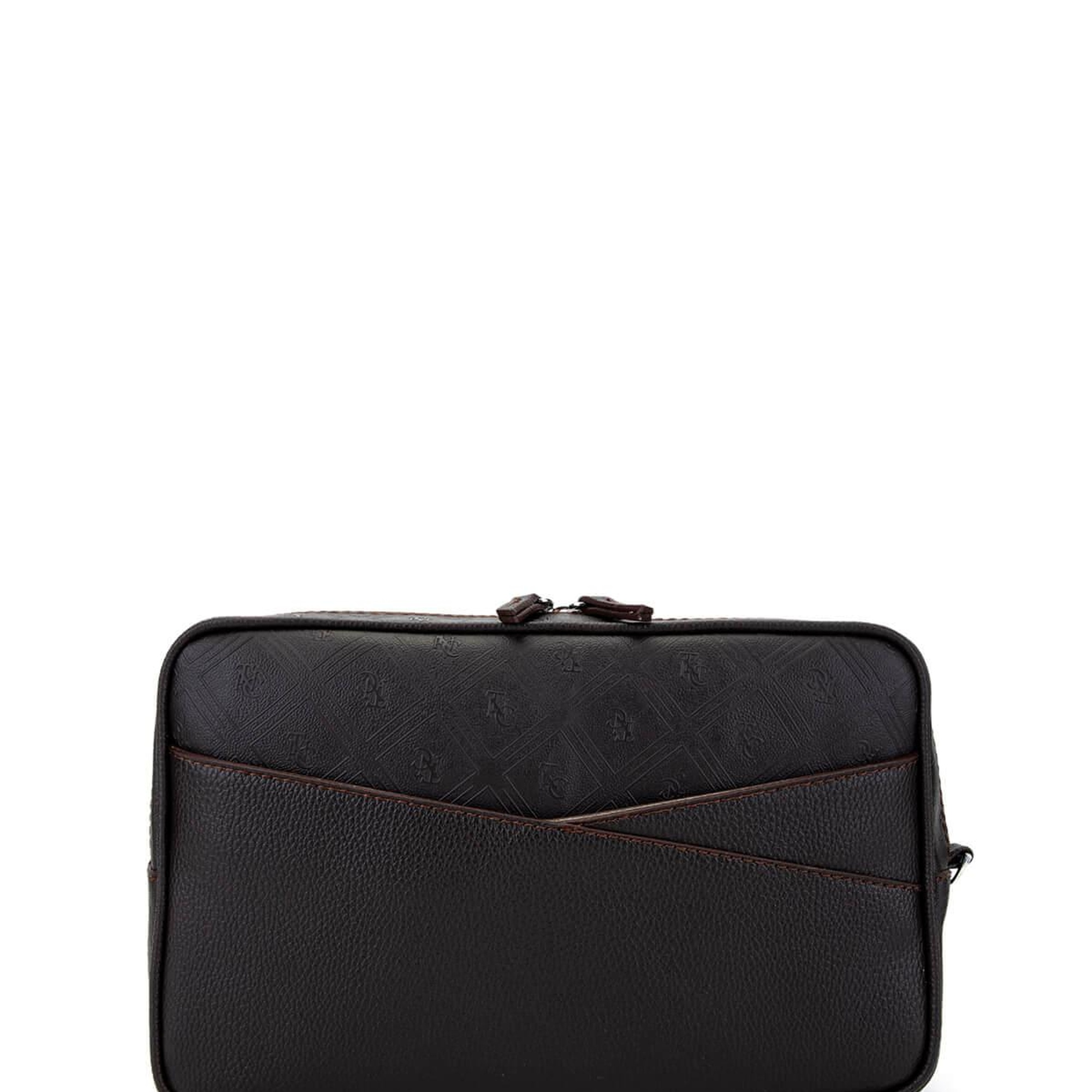 Tamer Tanca Erkek Suni Deri Kahverengi El Çantası