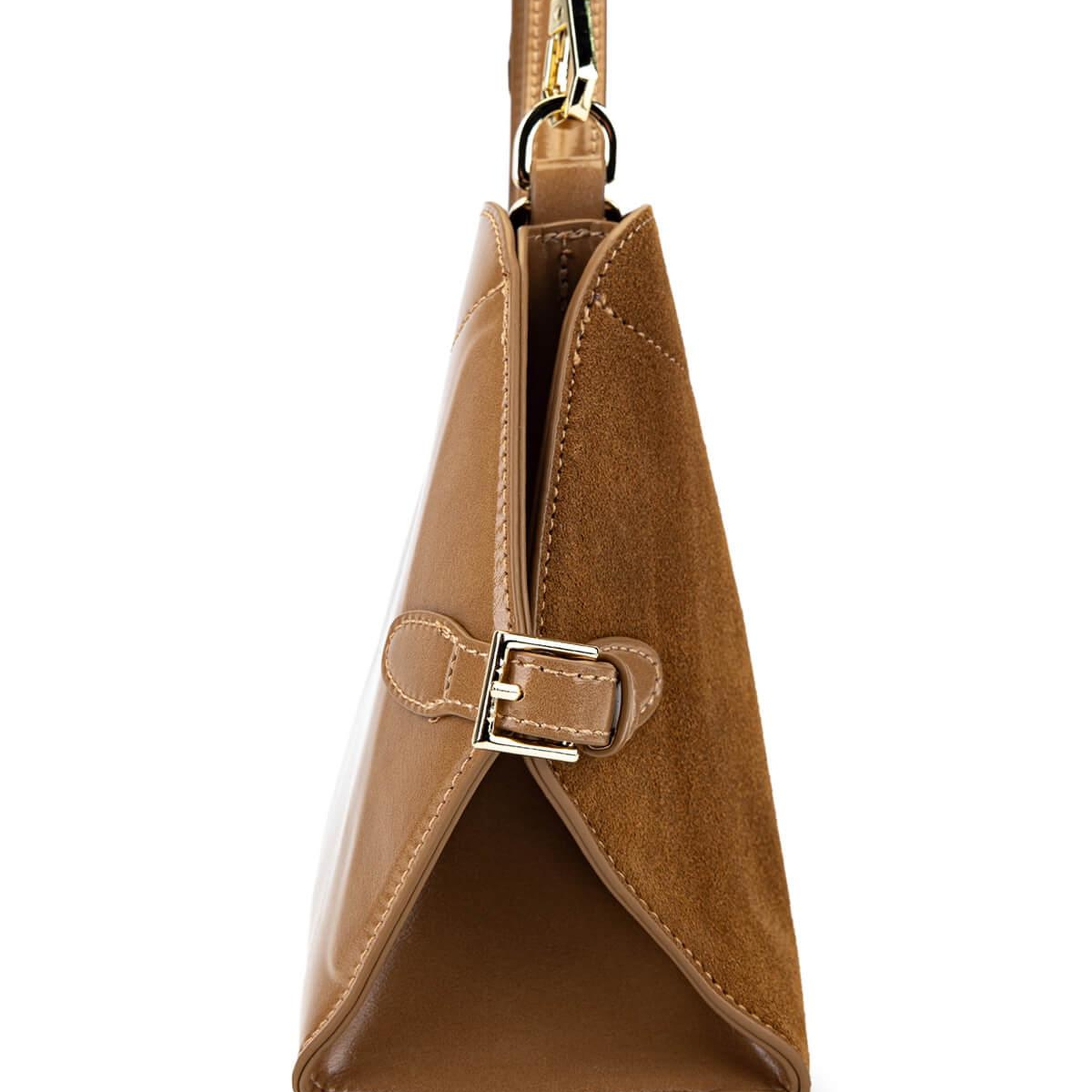 Tamer Tanca Kadın Suni Deri Taupe Omuz Çanta