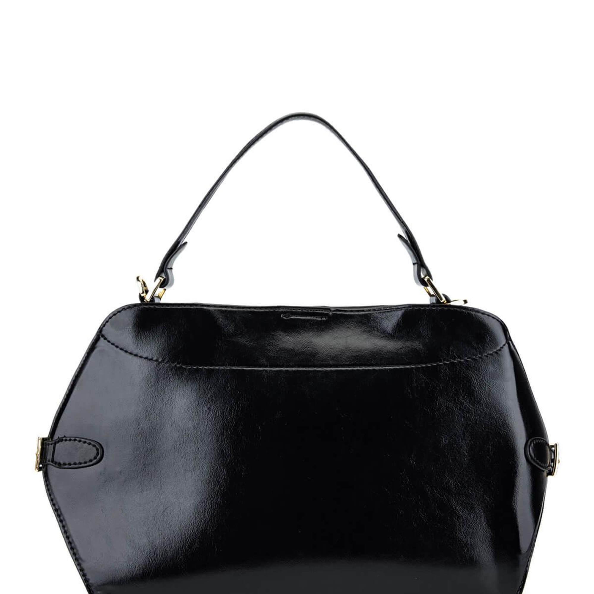 Tamer Tanca Kadın Suni Deri Siyah Omuz Çanta