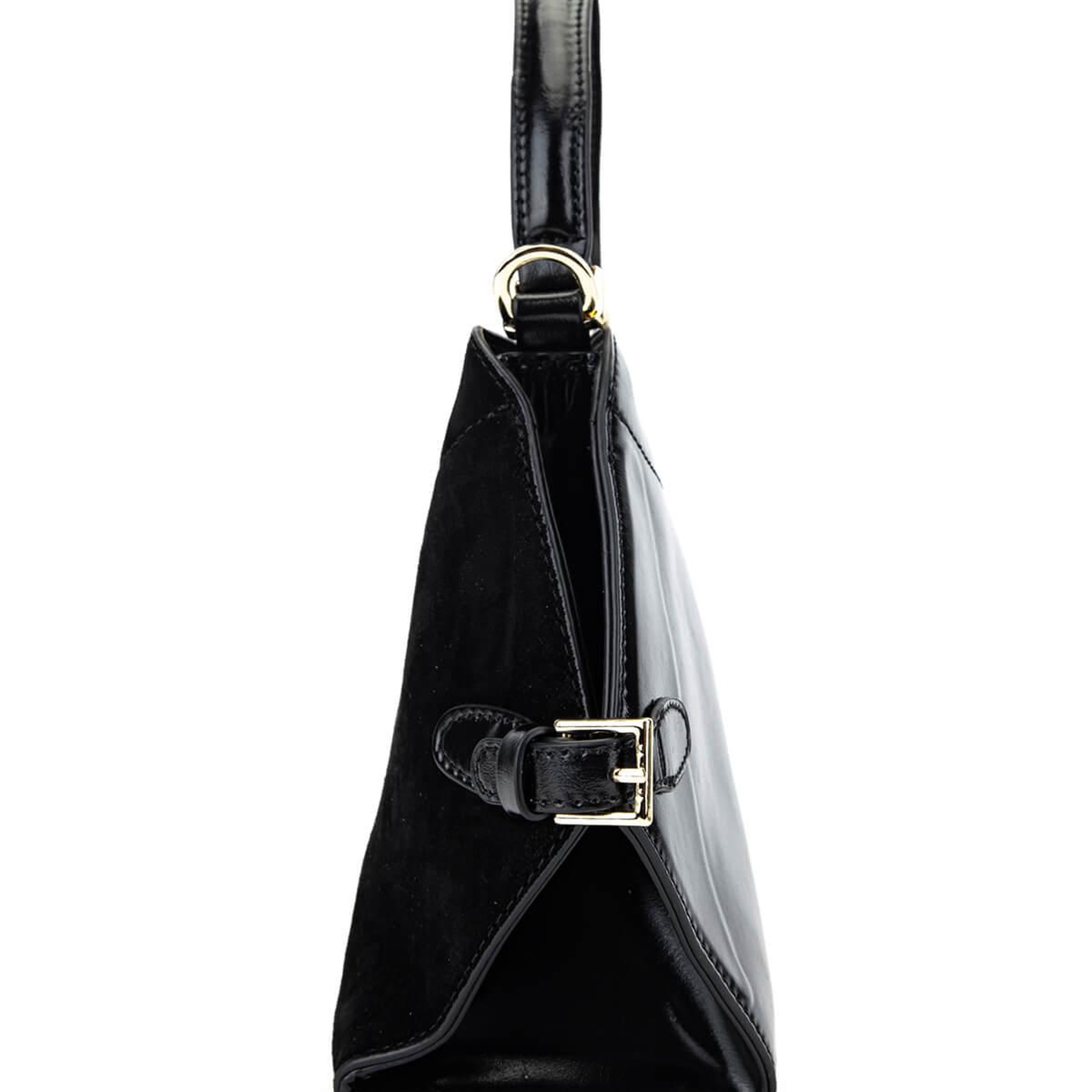 Tamer Tanca Kadın Suni Deri Siyah Omuz Çanta