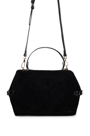  Tamer Tanca Kadın Suni Deri Siyah Omuz Çanta