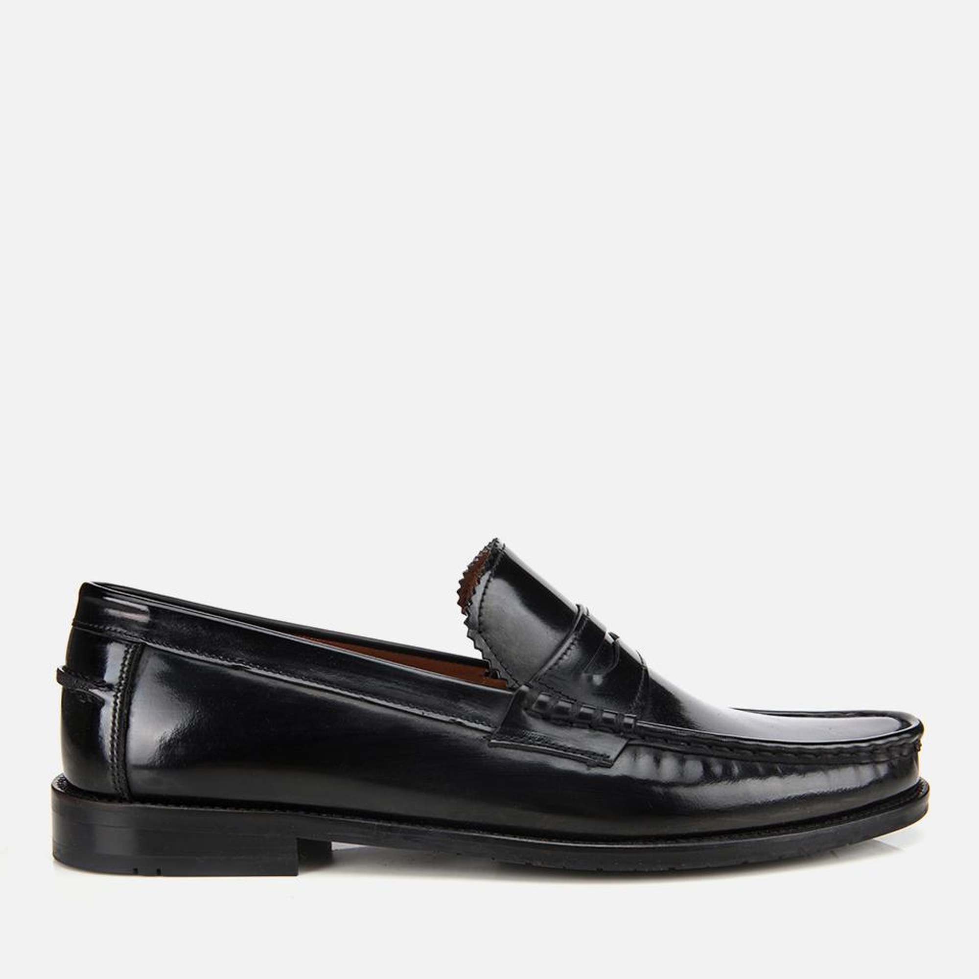 Erkek Açma Deri Siyah Klasik Loafer