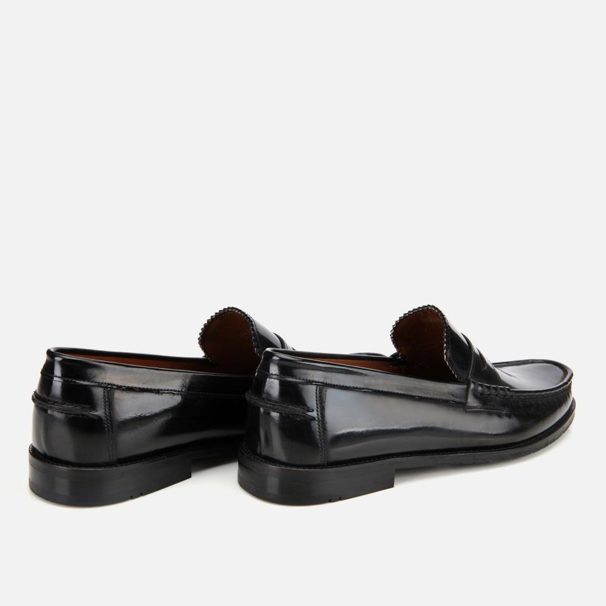 Erkek Açma Deri Siyah Klasik Loafer