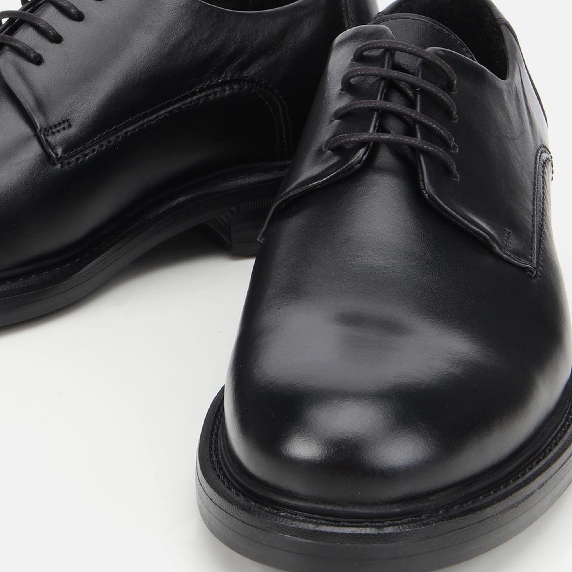 Erkek Deri Siyah Rahat Tabanlı Klasik Ayakkabı