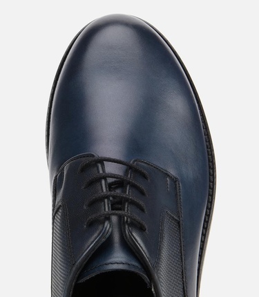  Erkek Deri Lacivert Klasik Ayakkabı
