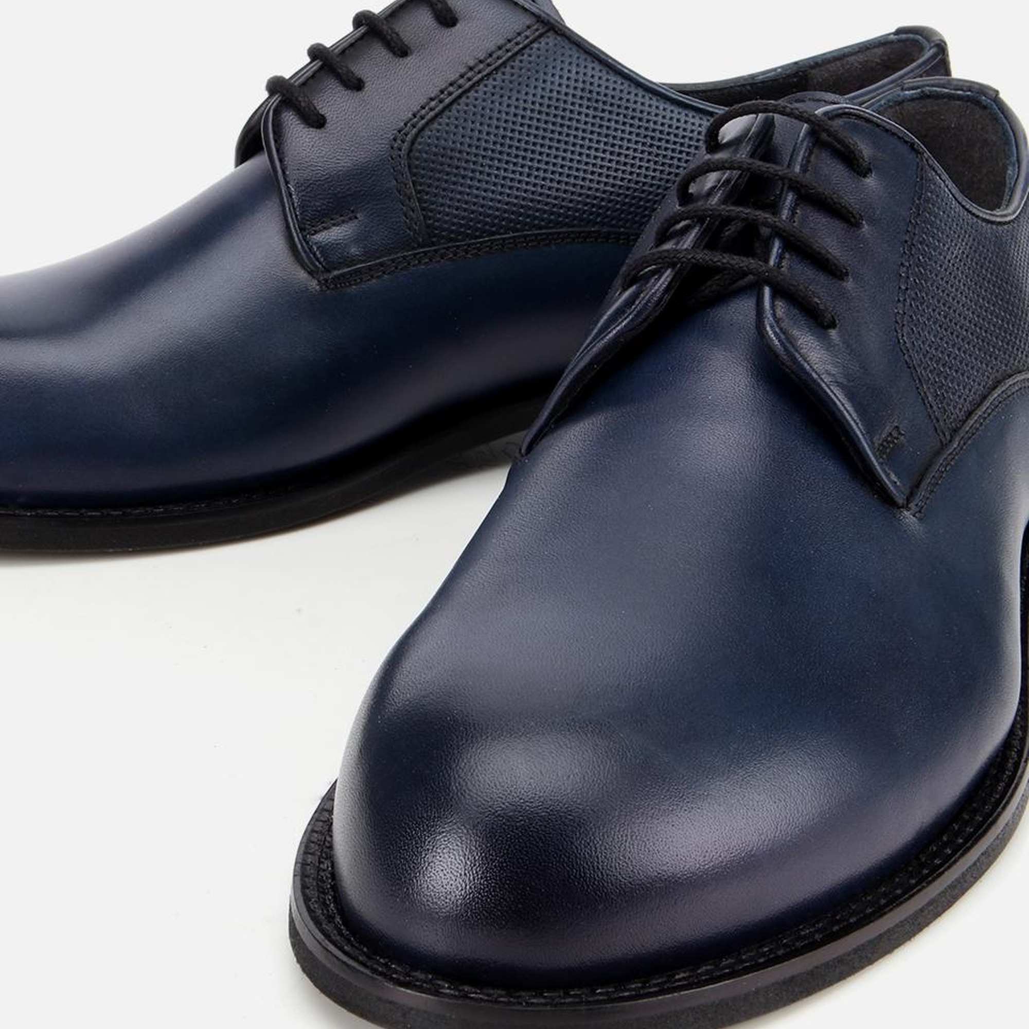 Erkek Deri Lacivert Klasik Ayakkabı