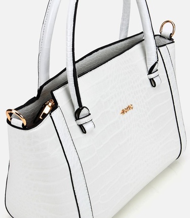  Kadın Beyaz Omuz Çantası