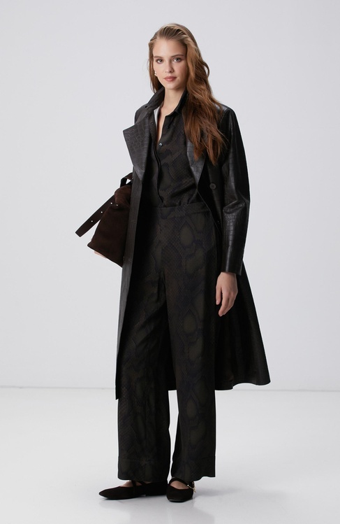  Network Kadın Haki Desenli Pantolon