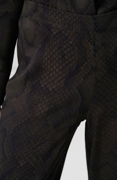  Network Kadın Haki Desenli Pantolon