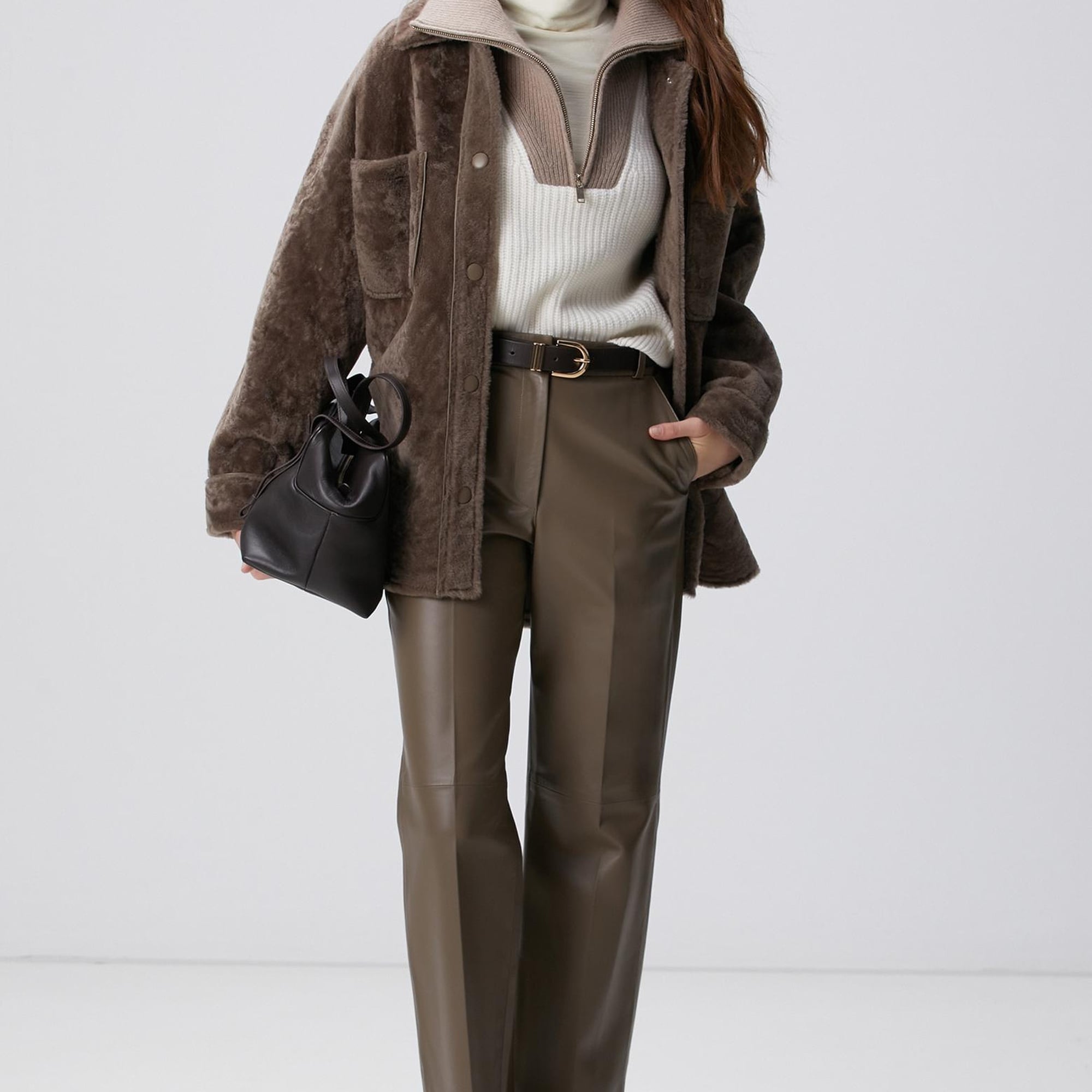 Network Kadın Limited Kırık Beyaz Yün Kazak