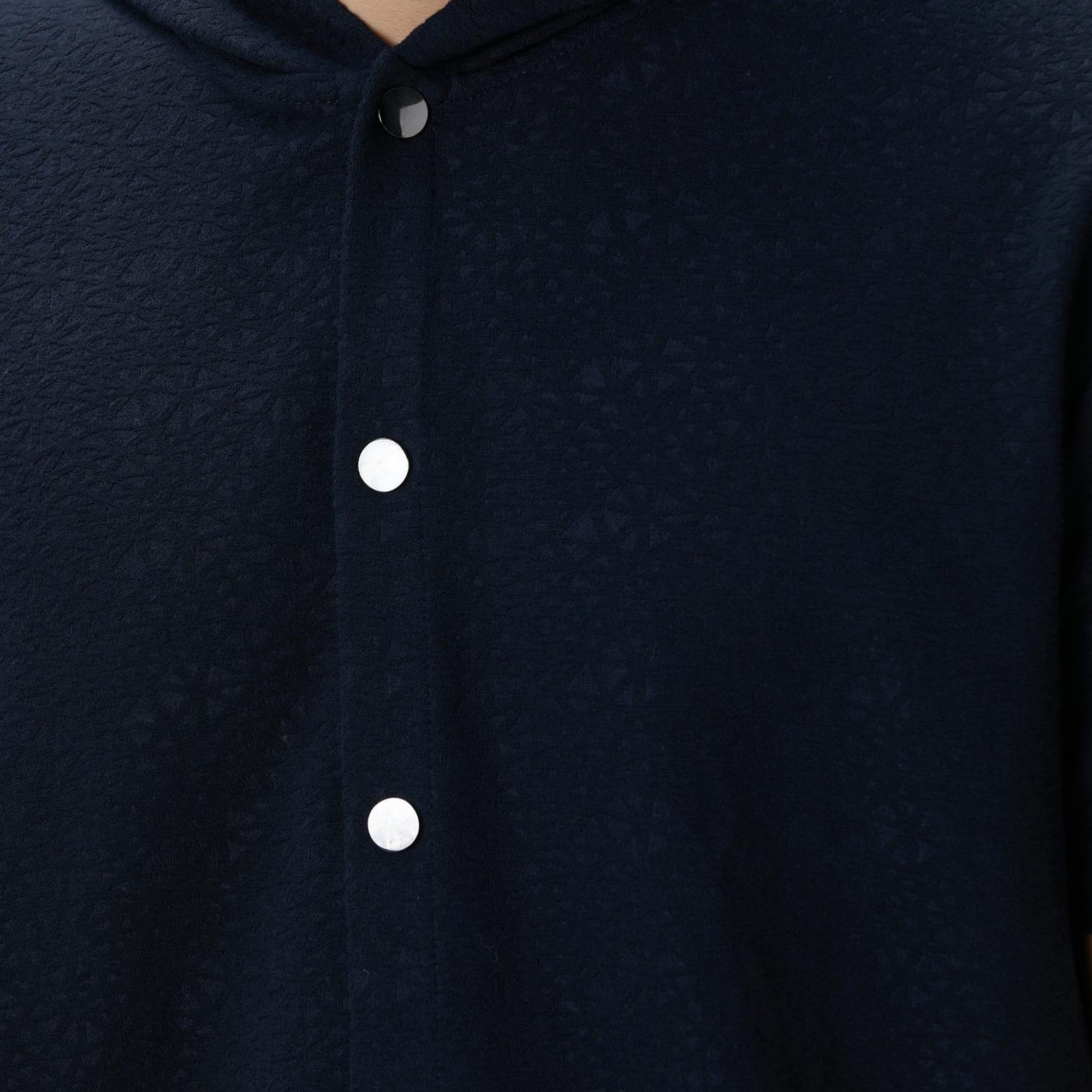 Network Erkek Siyah Jakarlı Gömlek