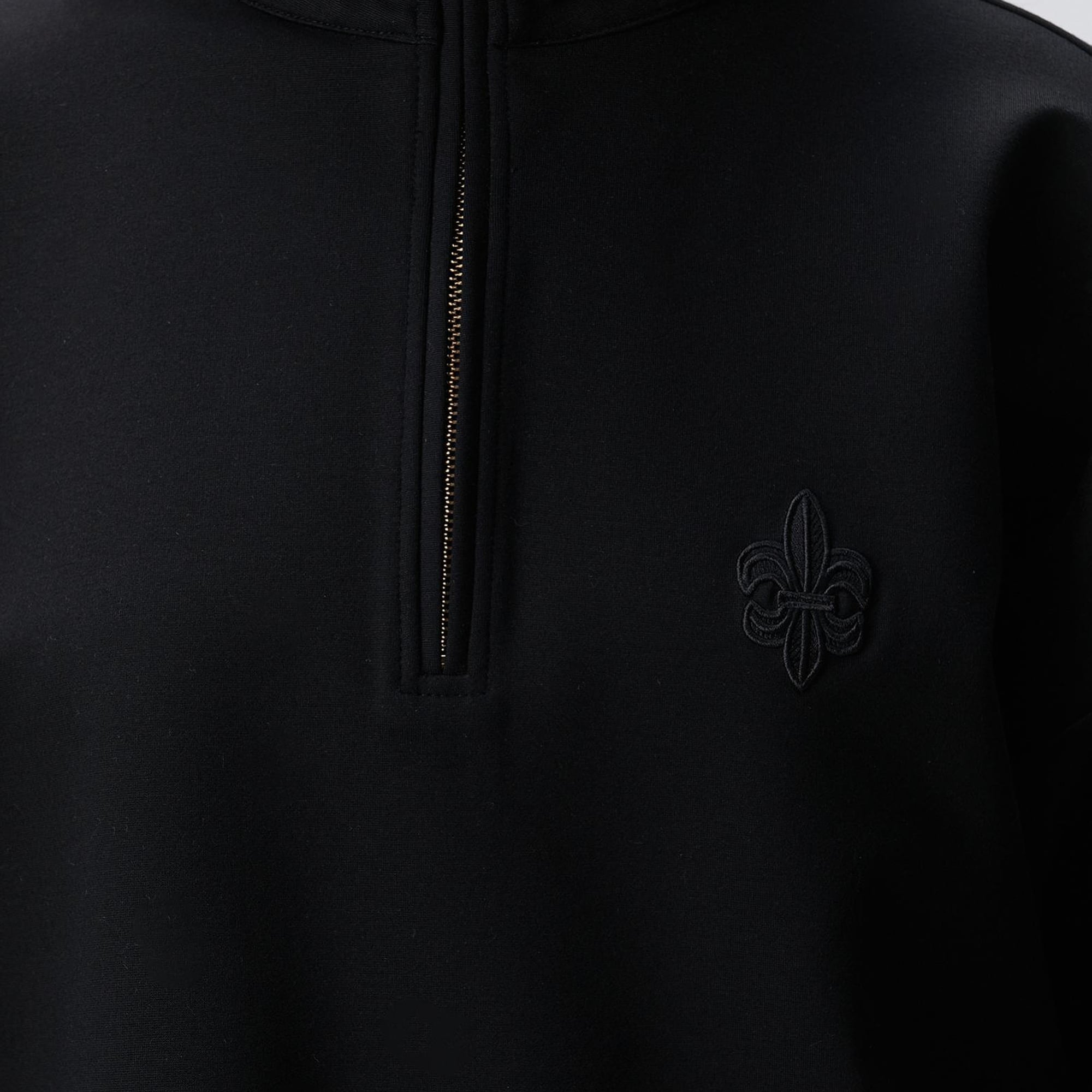 Network Kadın Siyah Patchli Sweatshirt