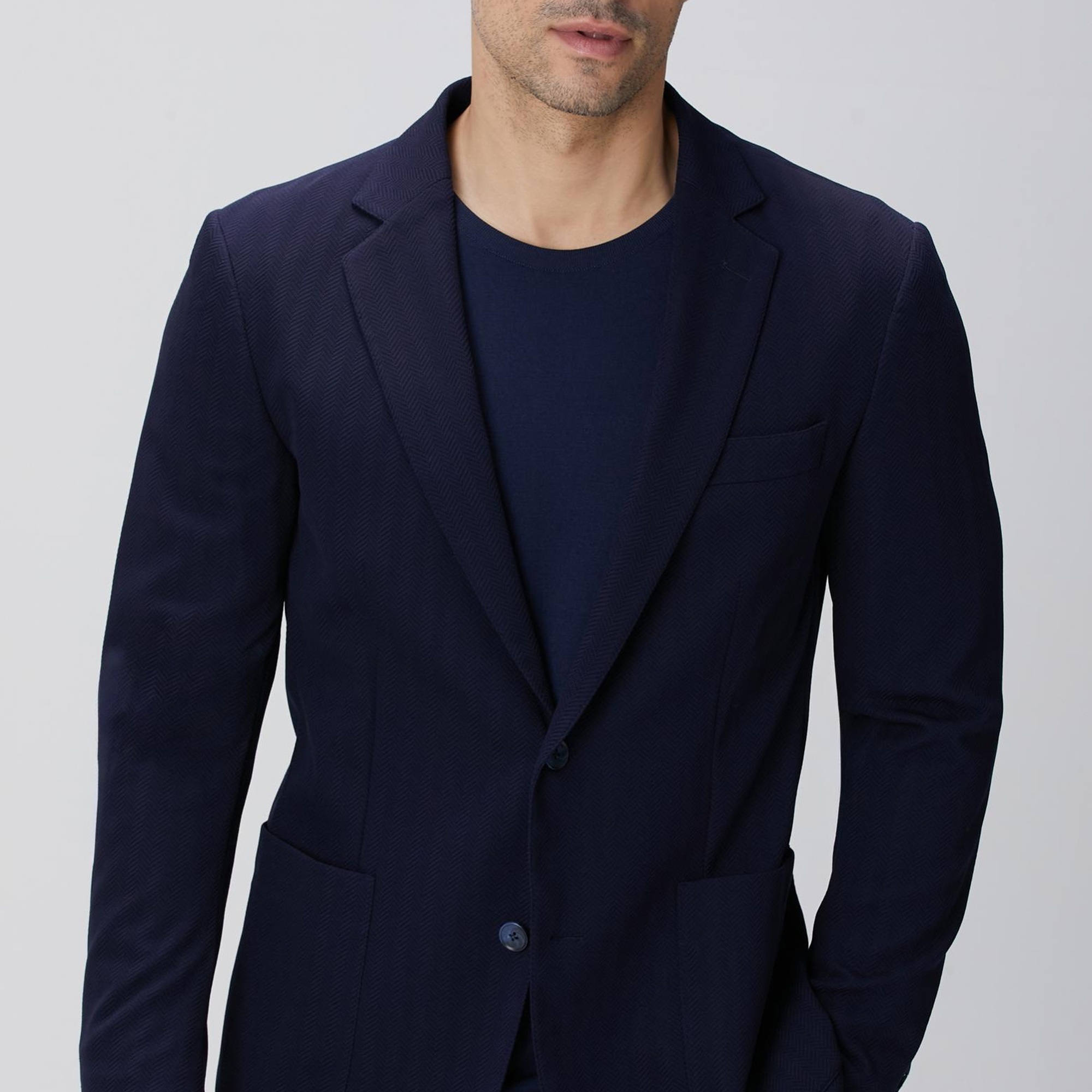 Network Erkek Lacivert Traveller Ceket