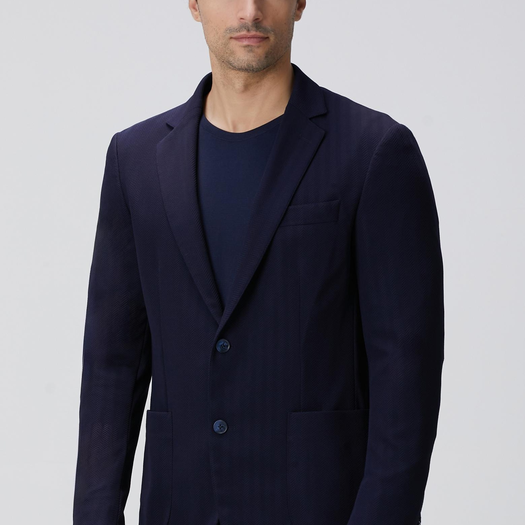 Network Erkek Lacivert Traveller Ceket