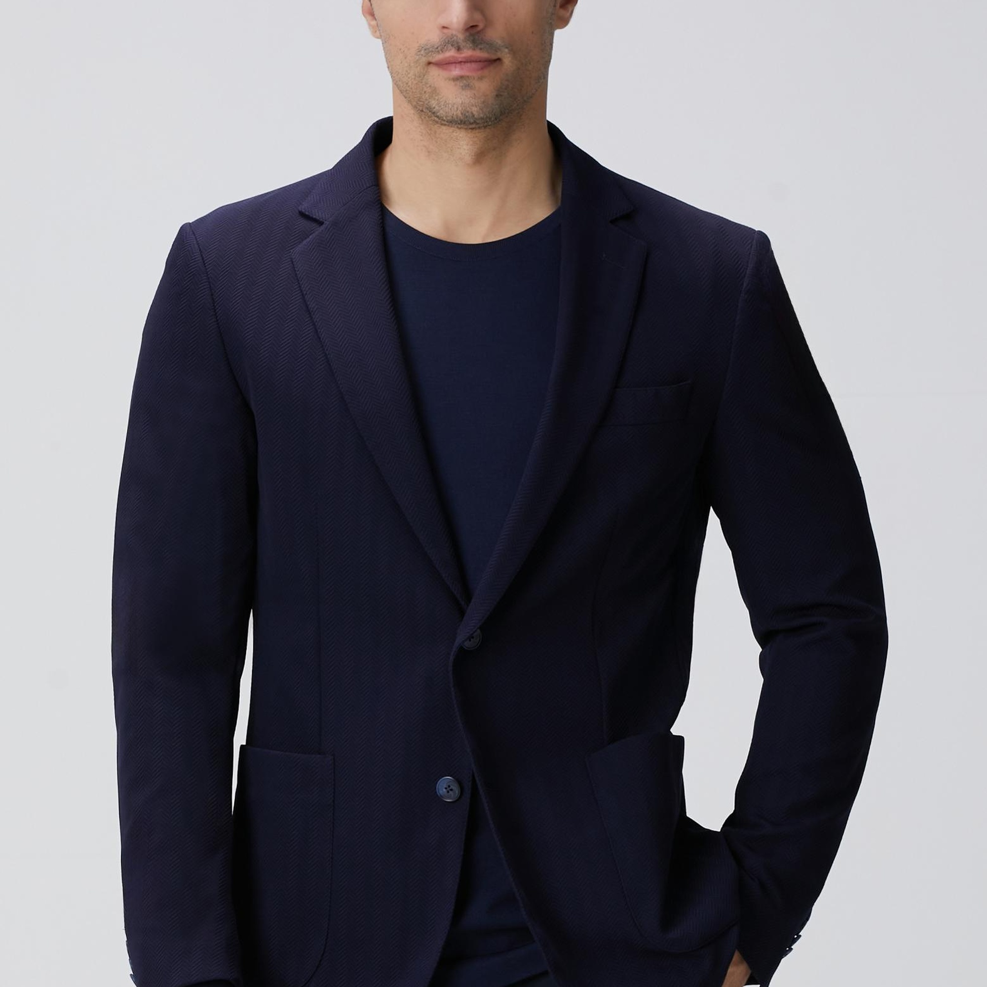 Network Erkek Lacivert Traveller Ceket