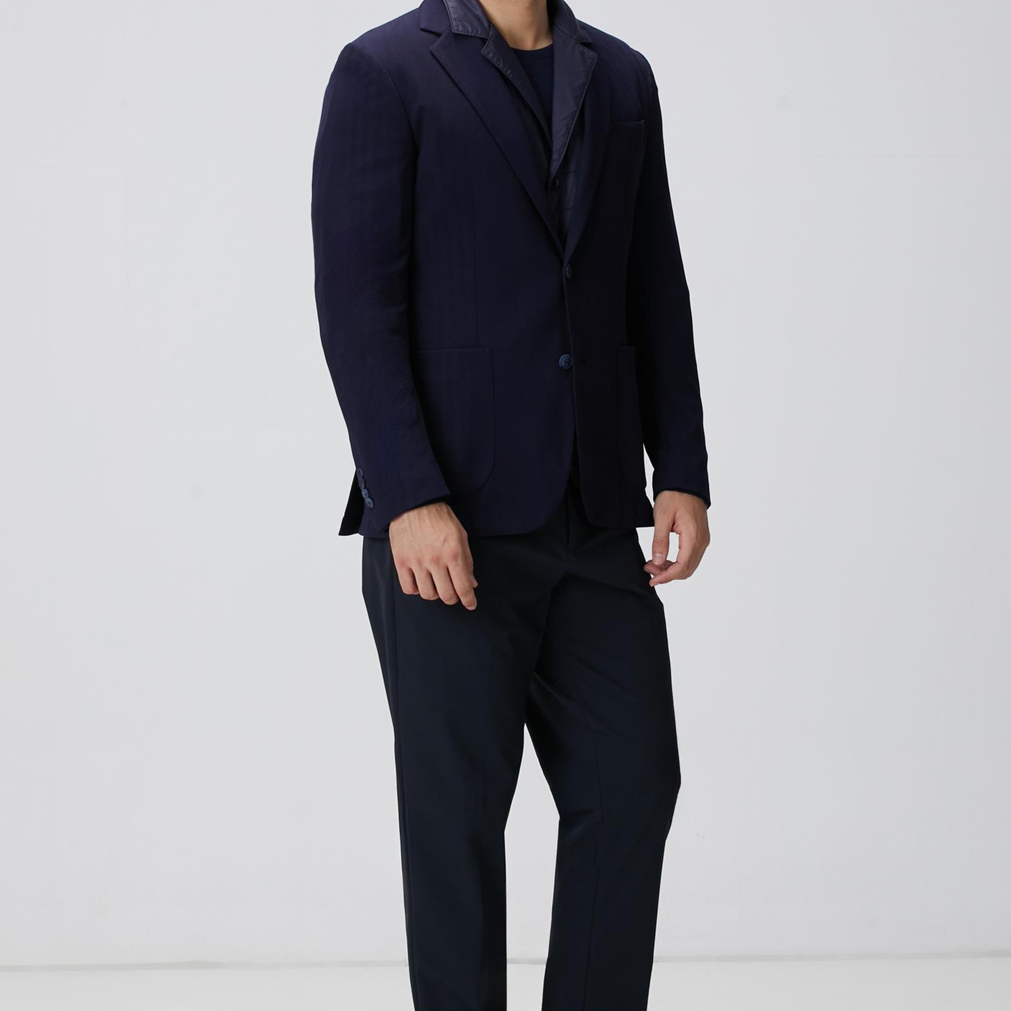 Network Erkek Lacivert Traveller Ceket