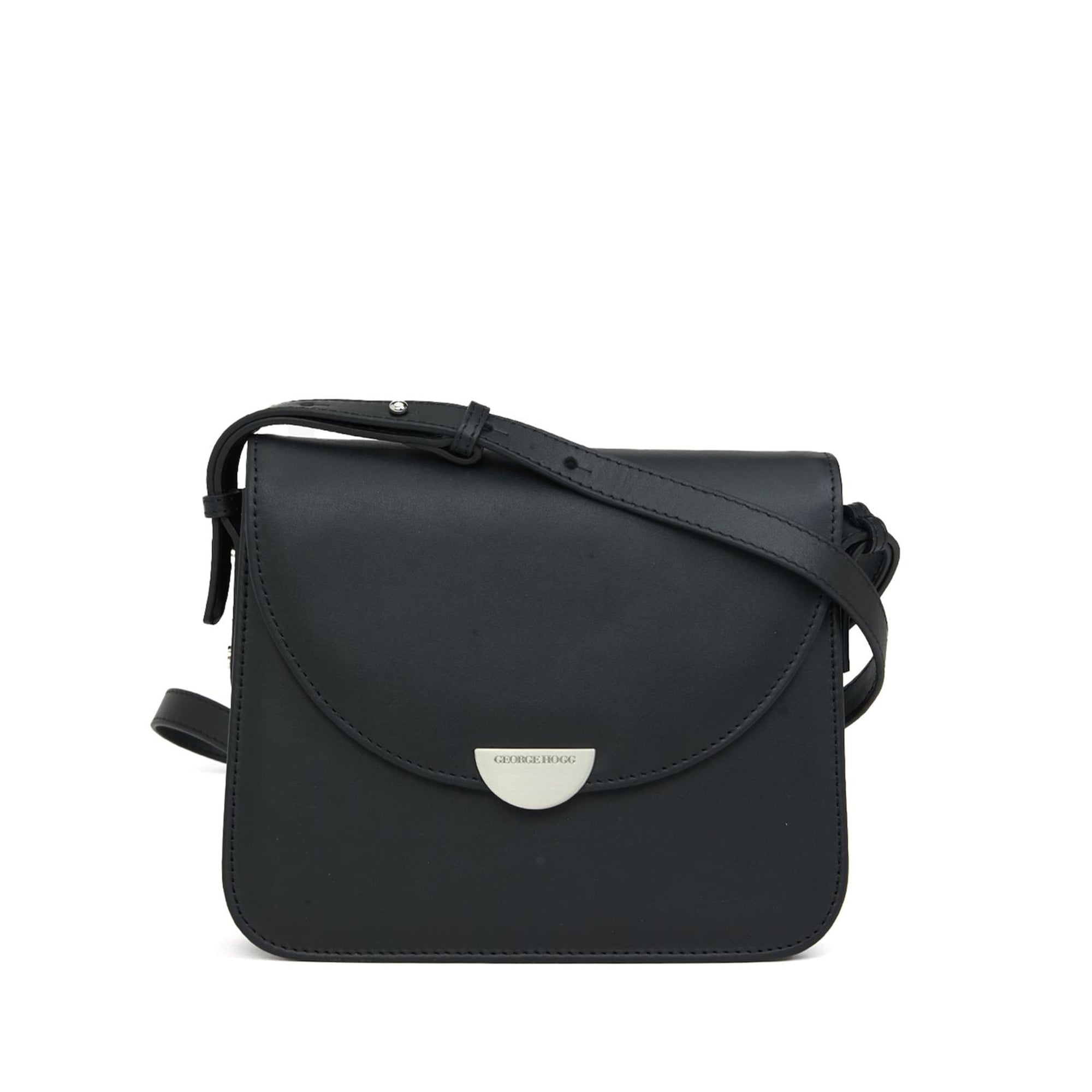George Hogg Kadın Siyah Deri Çanta