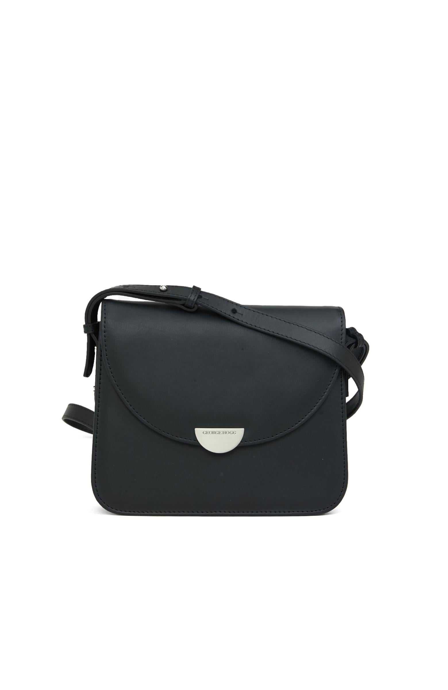  George Hogg Kadın Siyah Deri Çanta