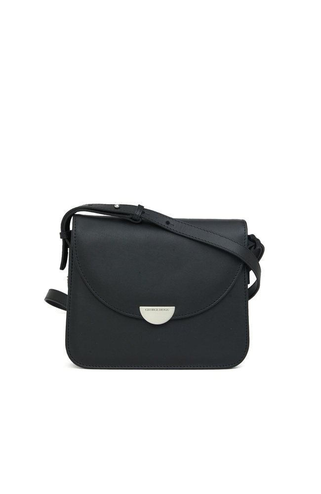  George Hogg Kadın Siyah Deri Çanta