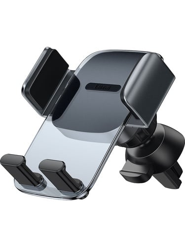  Baseus Easy Control Clamp Araç İçi Telefon Tutucu (Air Vent-torpido)-Siyah SUYK000001