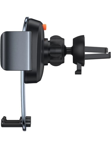  Baseus Easy Control Clamp Araç İçi Telefon Tutucu (Air Vent-torpido)-Siyah SUYK000001