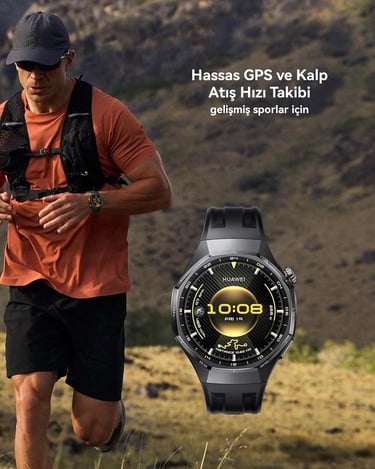  Huawei Watch GT 6 Pro 46 MM - Siyah Atum B29F