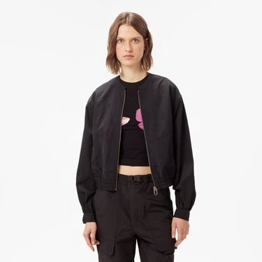  Les Benjamins Bomber 008 Kadın Siyah Ceket