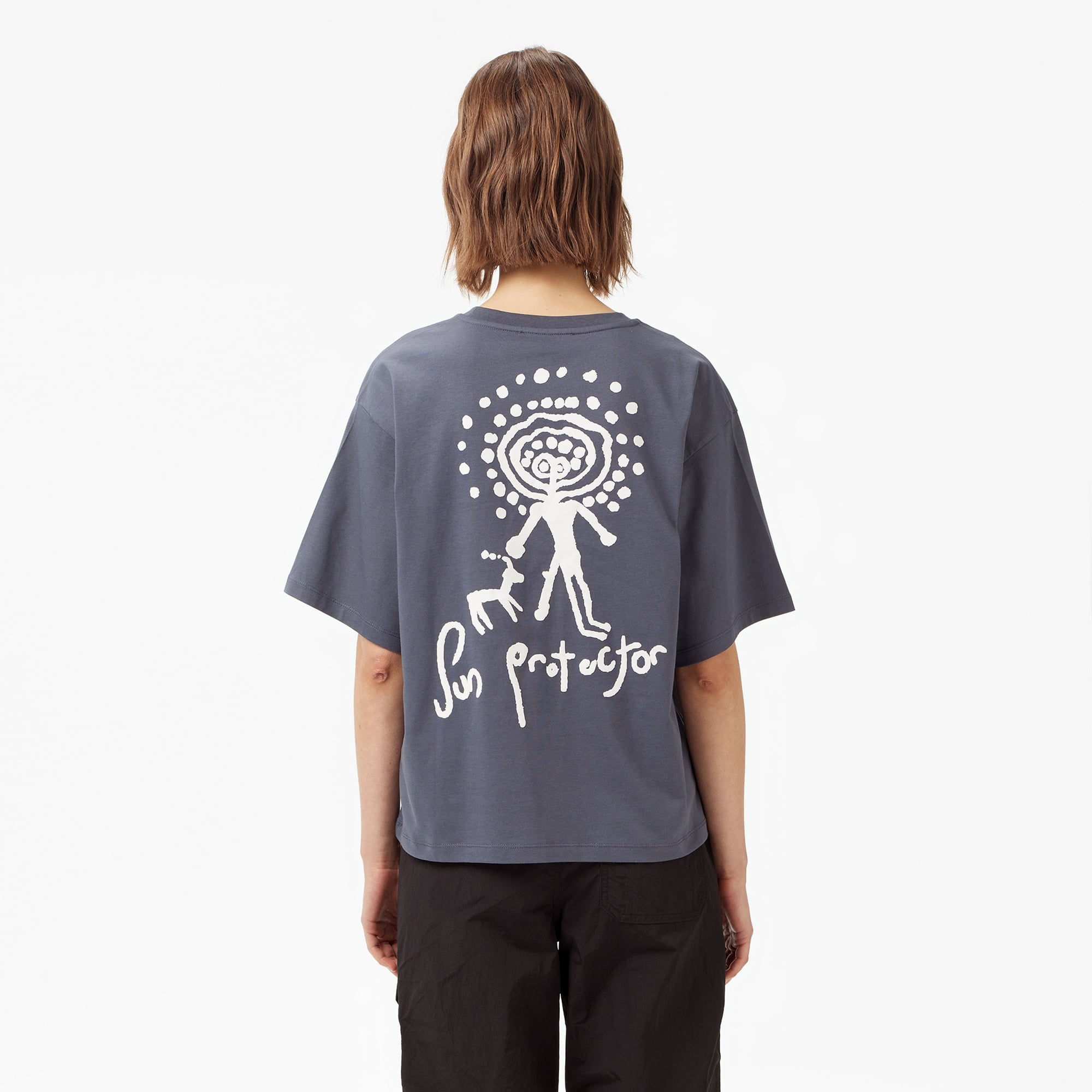 Les Benjamins Boxed 009 Kadın Mavi T-Shirt