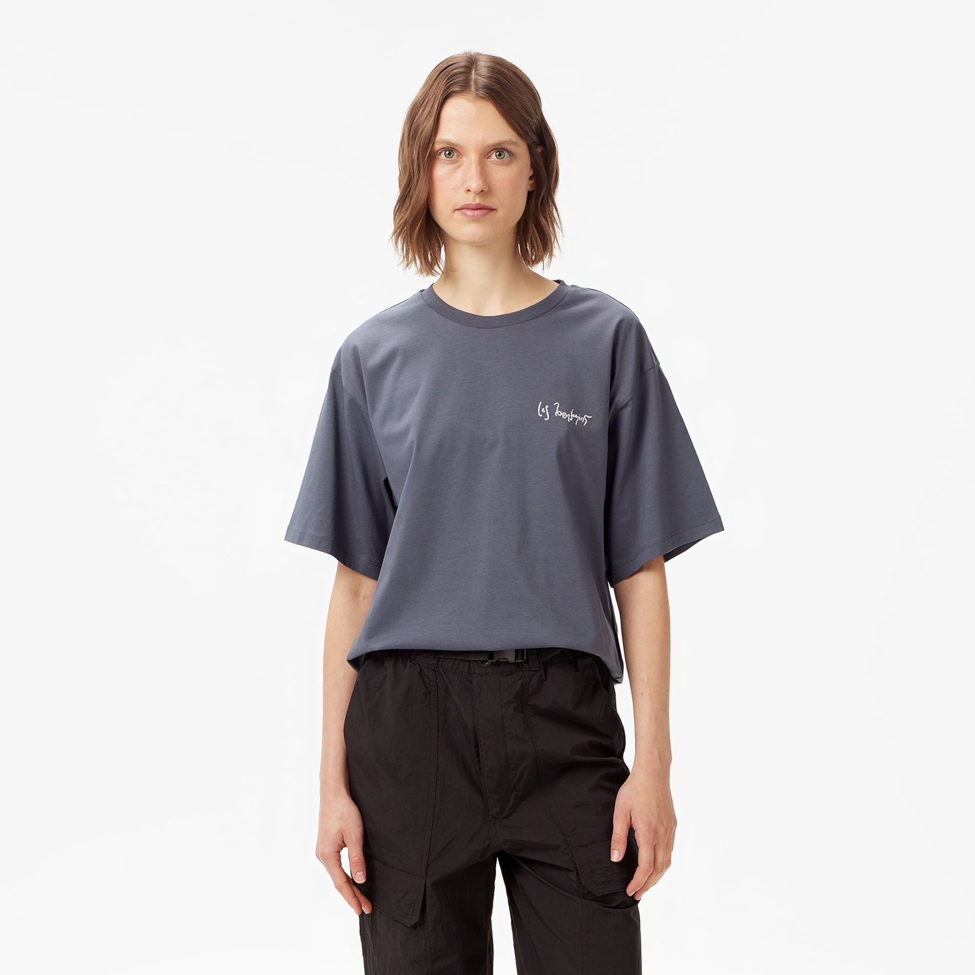 Les Benjamins Boxed 009 Kadın Mavi T-Shirt