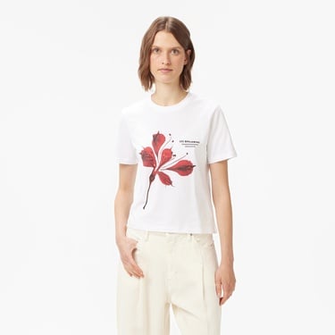  Les Benjamins Regular 012 Kadın Beyaz T-Shirt