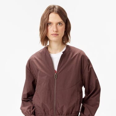  Les Benjamins Bomber 001 Kadın Kahverengi Ceket