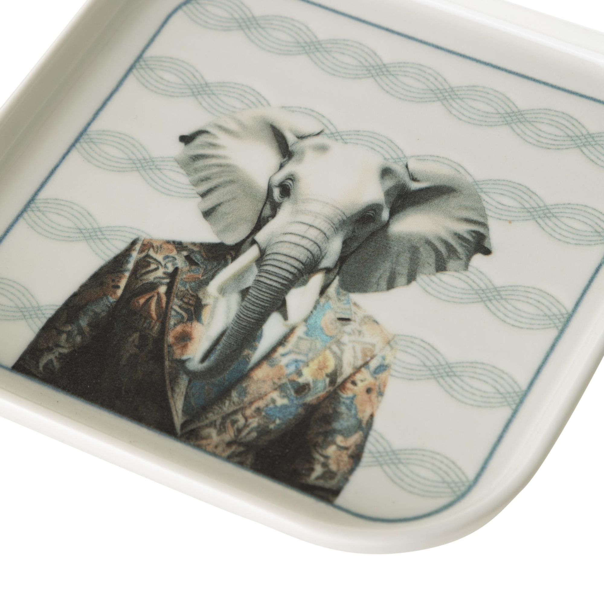 ICONIC KARE TABAK 17CM-ELEPHANT