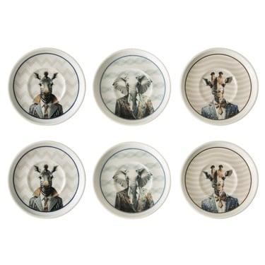  ICONIC ÇAY TABAĞI SETİ-6LI