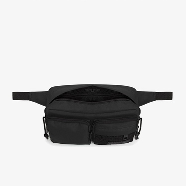  Eatspak Double Crossbody Siyah Bel Çantası