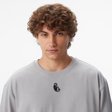  UNITED4 x Monkey Project Dj Unisex Gri T-Shirt