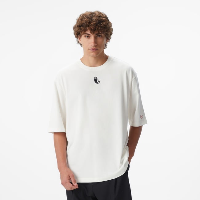  UNITED4 x Monkey Project Where Is The After Party Unisex Beyaz T-Shirt