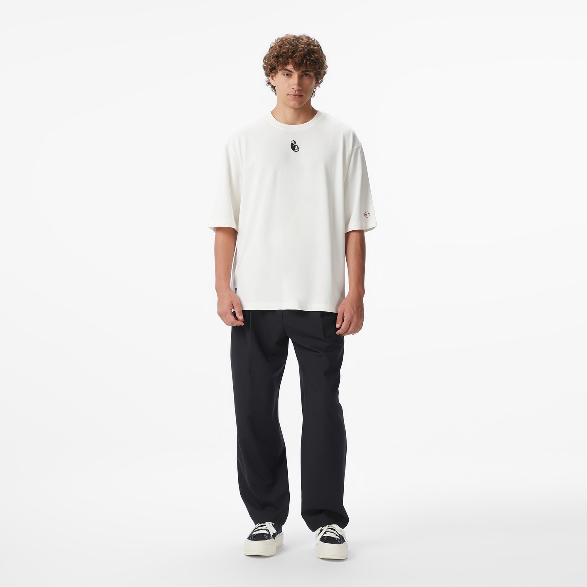 UNITED4 x Monkey Project Where Is The After Party Unisex Beyaz T-Shirt