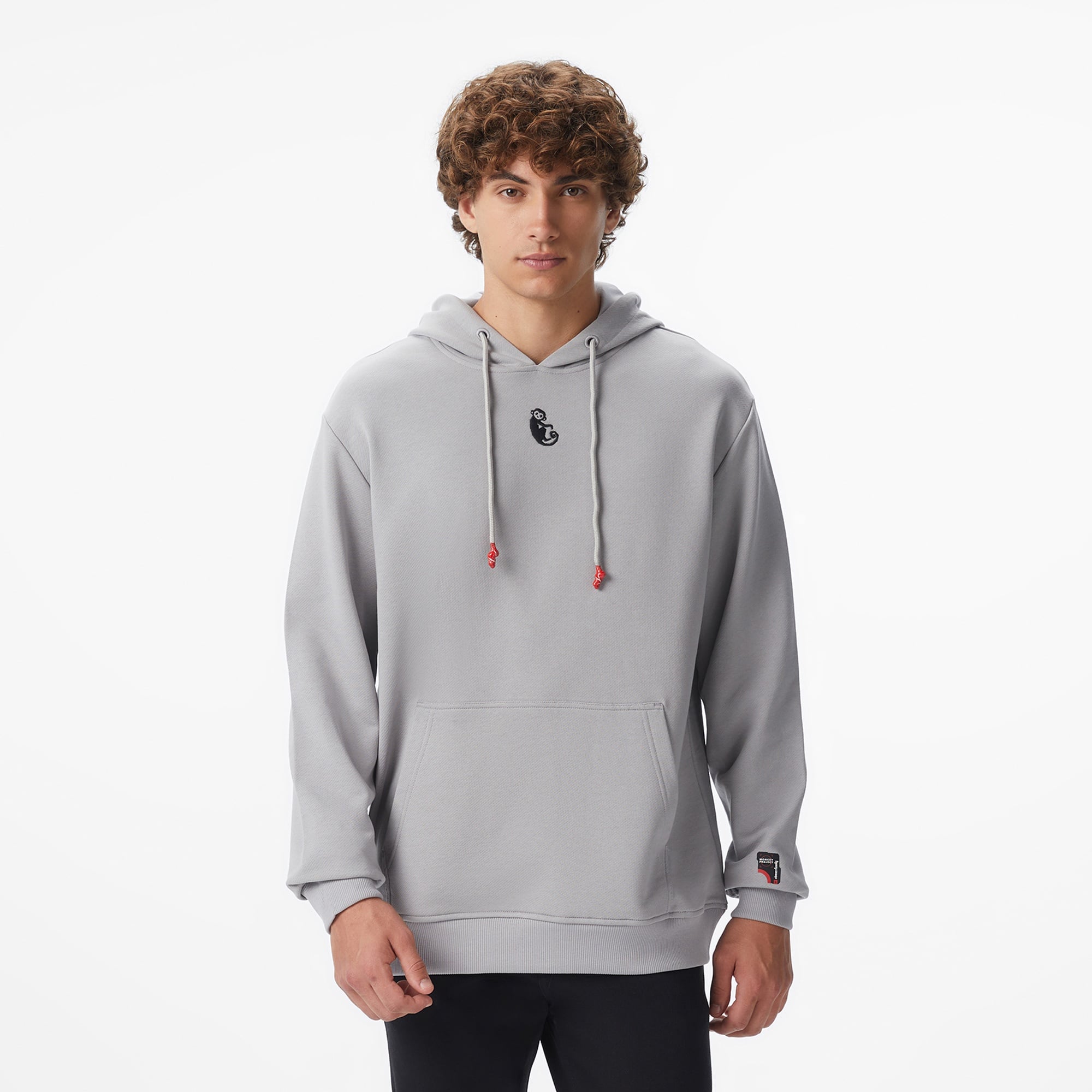 UNITED4 x Monkey Project We Are Family Unisex Gri Sweatshirt