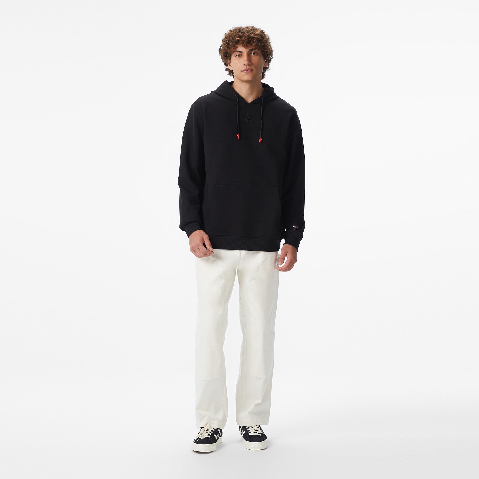 UNITED4 x Monkey Project We Are Family Unisex Siyah Sweatshirt