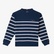 Tommy Hilfiger Mini Corp Stripe Yuvarlak Yaka Çocuk Lacivert Sweatshirt