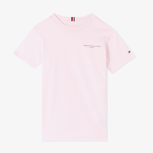  Tommy Hilfiger Mini Corp Çocuk Pembe T-Shirt
