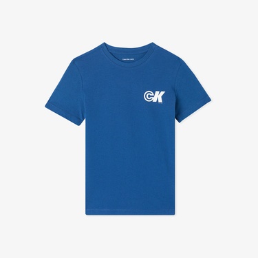  Calvin Klein Seasonal Regular Çocuk Mavi T-Shirt